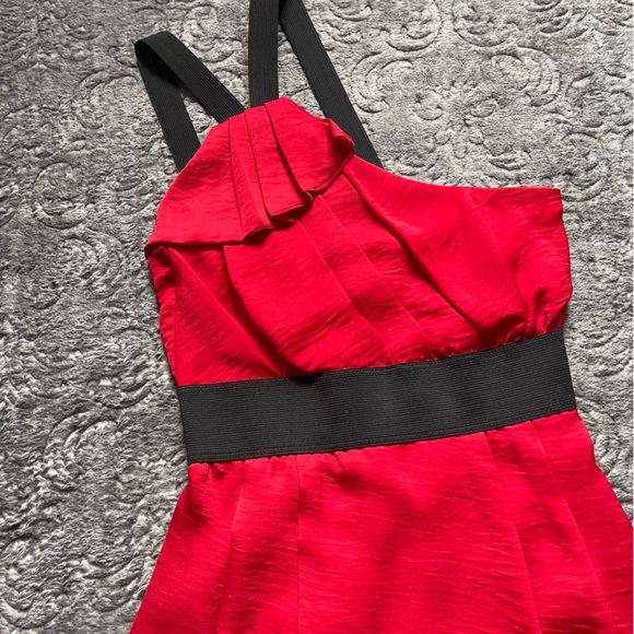 TRIXXI Red Mini Dress 1 - Picture 2 of 9